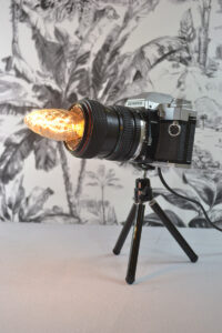 vintage lamp cam